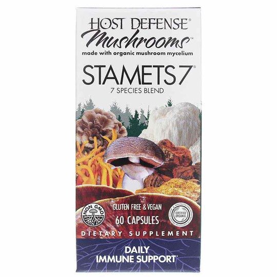 Stamets 7 Daily Immune Support, HDF